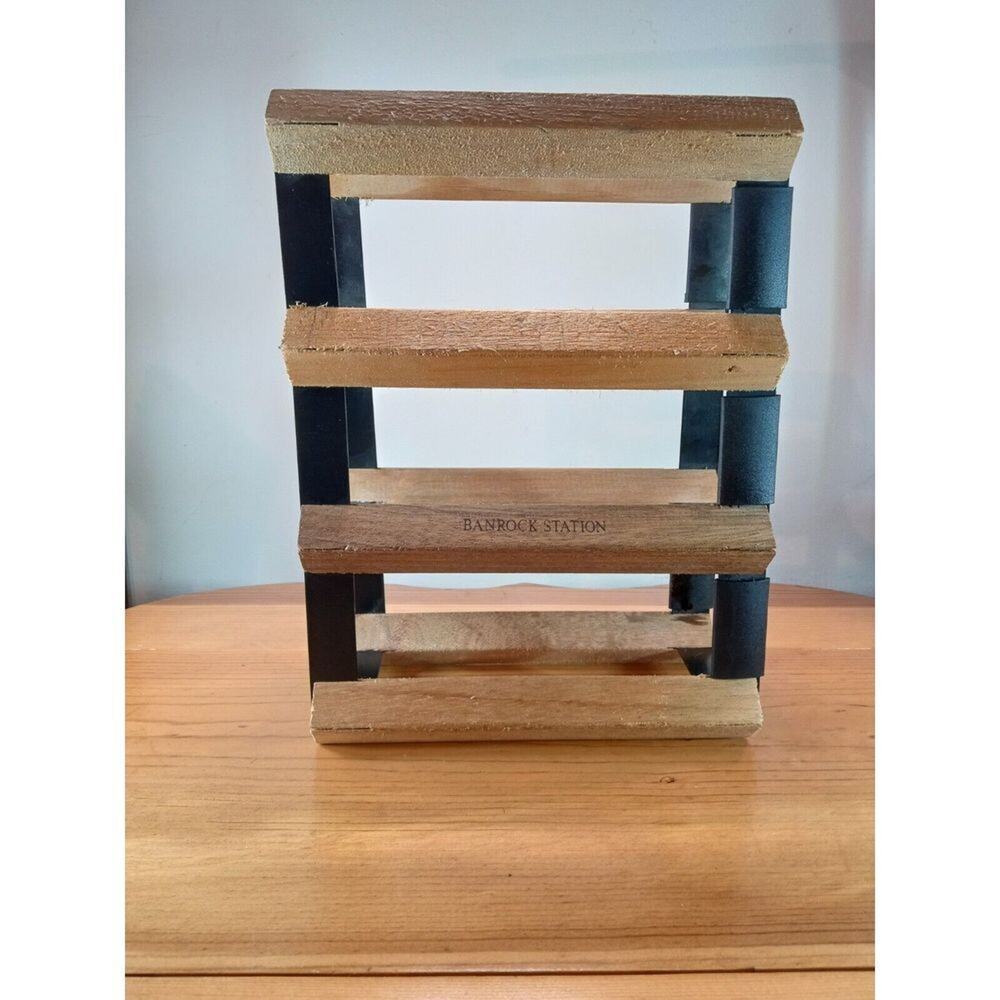 Vintage, Banrock Station Wooden Wine Bottle Holder Rack Retro 🍷🍾🥂
